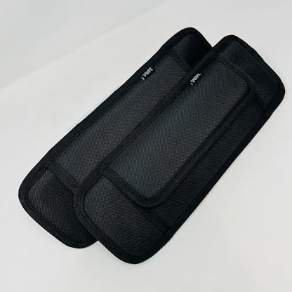 BADONKA Band Protective Sleeves for Booty Bands - Includes 3 Optional Fabric or Latex Resistance Loops - 3 Resistance Levels - Glute & Leg Workout Bands for Women & Men