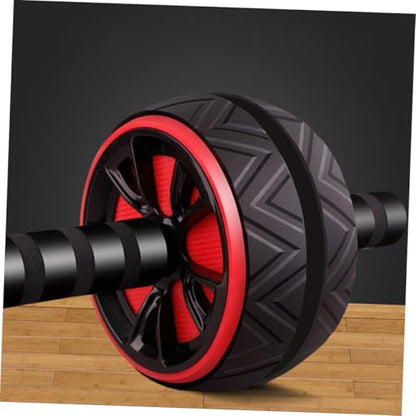 Ab Roller Wheel Core Strengthening Fitness Device for Men Women Abdominal Exercise Roller for Full-body Workout and Fat Burning Suitable for Beginners and Pros