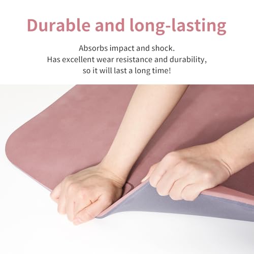 PAIDU Yoga Mat Non Slip Anti-tear,extra thick-2/5 inch（10MM）High Resiliency Professional POE Yoga Mats for Women Men Kids,72"x24"inch,Workout, Yoga, Pilates and Floor Exercise, with Carrier Strap