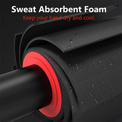 Gym Equipment Doorway Pull Up Bar Home Door Frame Steel Chin Bars No Screw Installation Strength - size: Black