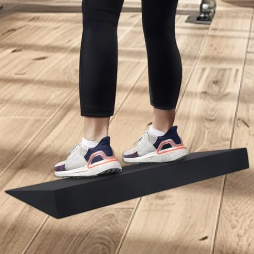 Squat Wedge Block, Slant Board, 20° Slant Board for Heel-Elevated Weightlifting & Calf Stretching, Yoga Foam Ramp, Home Gym Accessories to Improve & Stability