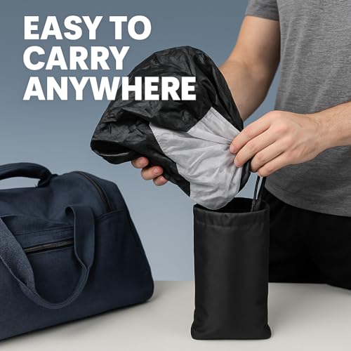 Running Parachute - 56" Resistance Parachute for Running Speed, Acceleration, and Fitness Training - Workout at Home, Gym, or Track for Men, Women, and Kids - Complete with Carrying Bag