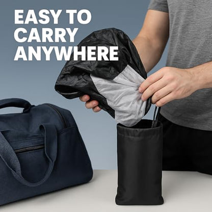Running Parachute - 56" Resistance Parachute for Running Speed, Acceleration, and Fitness Training - Workout at Home, Gym, or Track for Men, Women, and Kids - Complete with Carrying Bag