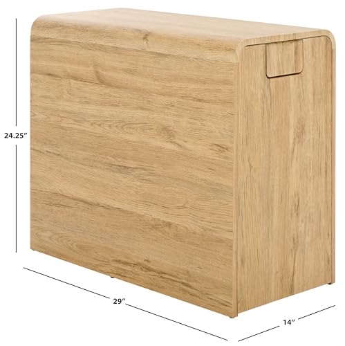 SEI Furniture - Sidekick Sport Equipment Rolling Rack - Transitional Design, Metal and Wood - Ideal for Bedroom, Living Room (HZ0123)