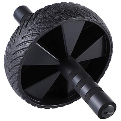 Ab Roller Wheel, Fitness Roller with Handles for Core Building, Workout Equipment for Toning and Abdominal Strengthening