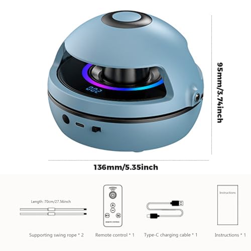 Music Jump Rope Machine Smart Skipping Rope Machine with LED Counter and Speaker, Intelligent Automatic Electric Rope Skipping Machine for Gym Party Home