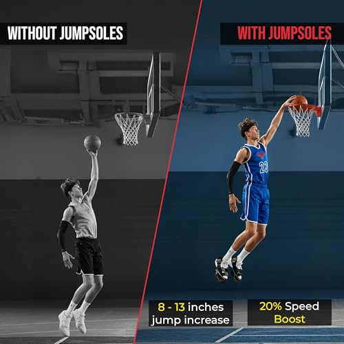 Jump Training System – Vertical Leap Speed & Agility Trainer Improves Foot & Ankle Strength Jump Shoes for Achilles & Plantar Fasciitis Relief - size: US 10 -14.5, style: Ultimate Proprio