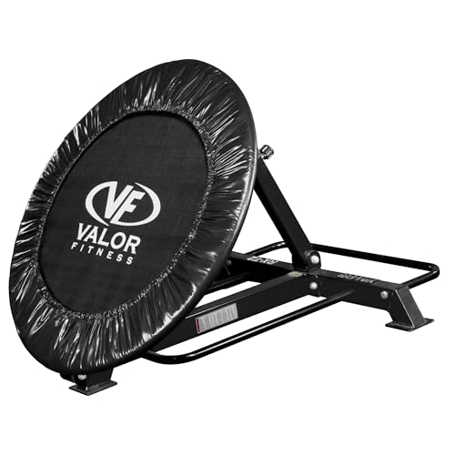 Valor Fitness Adjustable Medicine Ball Rebounder Trainer with Ball Storage, 8-Position Reaction Trainer for Sports Training, Physical Therapy, Reflex & Solo Workouts