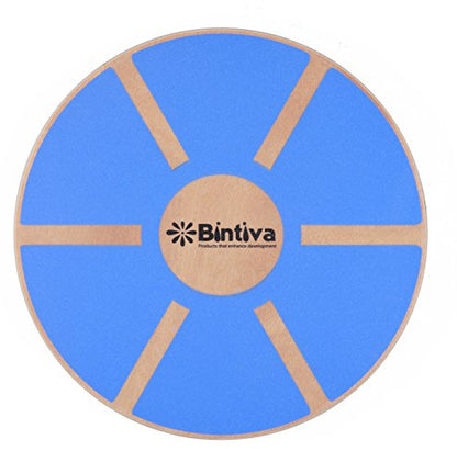bintiva Wood Balance Board for Fitness Rehab Balance and Stability Training