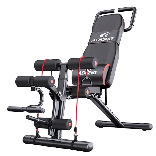 Multi-Functional Roman Chair & Hyperextension Bench – Adjustable Back Extension, Abdominal Workout, Core Strengthener, Home Gym Equipment for Full-Body Training – Foldable & Compact Design