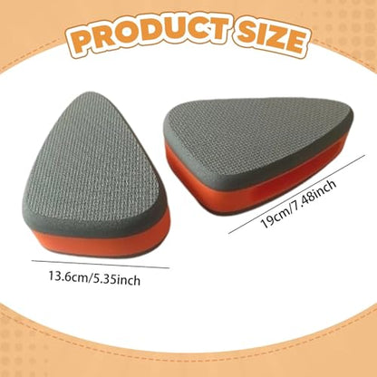 2X Pushup Support Gear Fitness Equipment Ergonomic Non Slip Parallettes Pads