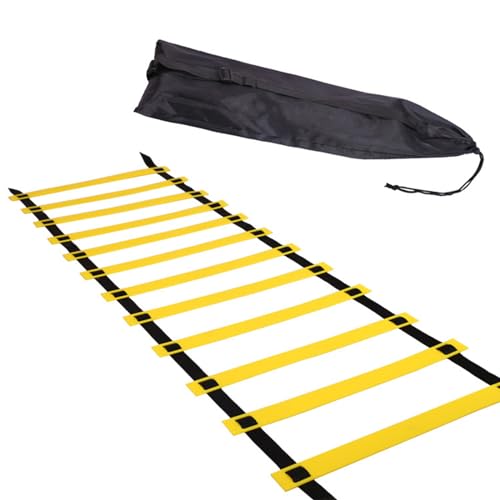 Agility Speed Ladder Soccer Ball Football Flexibility Training and Carry Bag for Adults Sport Equipment Set Sports