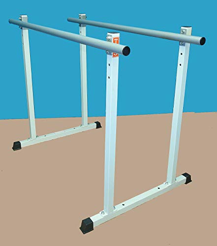 Titan Gymnastics Parallel Bar, (2) Adjustable Heights & (3) Adjustable Widths, with 2” Dia Parallel Bars – Made in The USA.