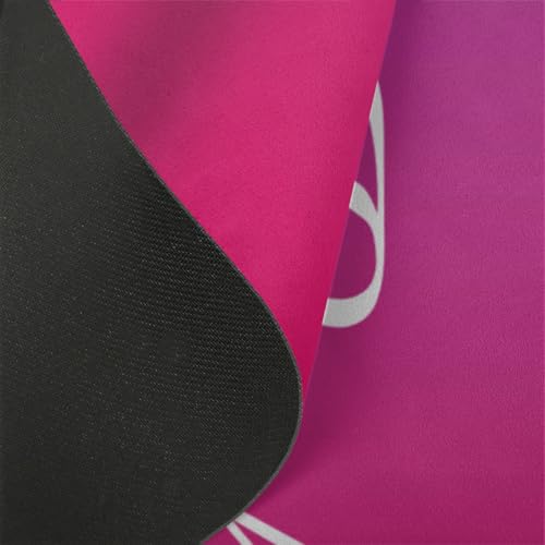 Custom Name Yoga Mat,Personalized Travel Yoga Exercise Mat,Non Slip,Perfect for Kids & Adults,Gradient Color D Series