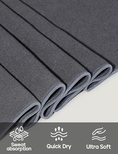 Yoga Mat Towel Non Slip for Hot Yoga Towel with Silicone Grip & Free Spray Bottle, 72"X26" Extra Large Microfiber Yoga Towel for Bikram, Pilates, Fitness