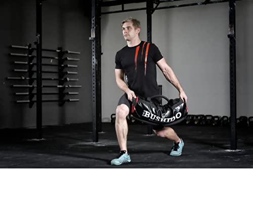 DBX BUSHIDO Unisex Adult DBX-PB-10 Sport Bulgarian 35 kg Sandbag Sandbag Fitness Sack Power Bag for Strength Training and Functional Training Empty Black One Size