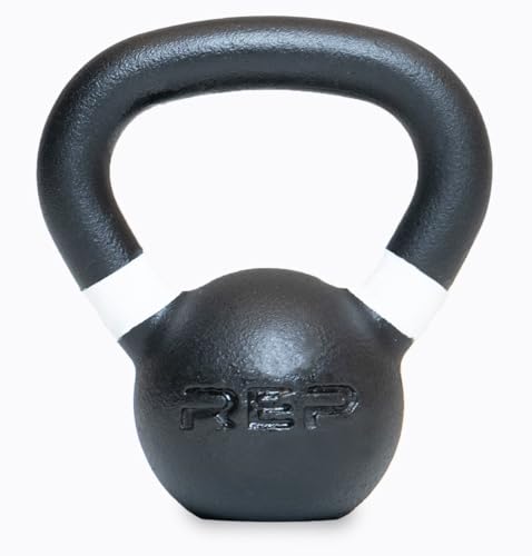 REP Fitness Single Kettlebells Weight Range, Cast Iron, Strength Training, Power Workout Equipment, Home Gym, Free Weights, Dumbbell Alternative, Exercise, Men, Women - style: 5lb