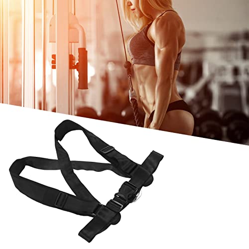 KANASI Sled Pulling Harness, Durable Nylon Shoulder Strap with Padded Design for Resistance Training sled tire Pulling by Athletes