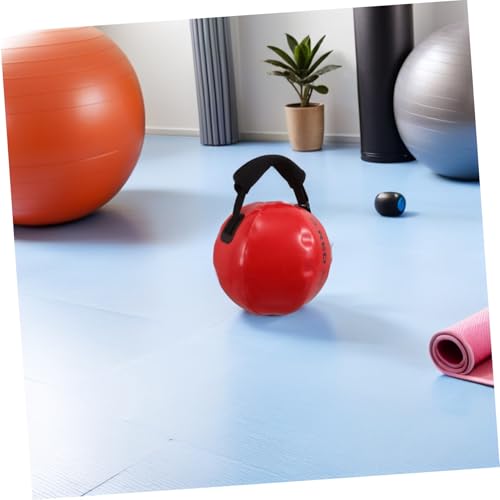 Fitness Weighted Water Bag with Handle for Gym Use, Sturdy Pvc and Cloth Construction Supports High-intensity Interval Training and Adjustable Weight for Effective Workout Sandbag