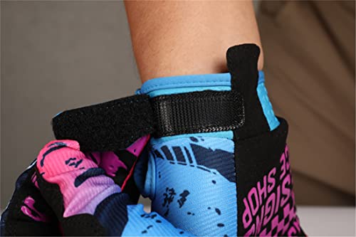 Cycling Gloves Bike Gloves with Gel Padding Anti Slip & Breathable Mesh for Men/Women All-Season Mountaineering - size: Large