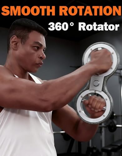 6/12/15 LB Rotator Burn Machine,Spinning Burn Rotator,Grip Strength Trainer,Arm Workout Equipment,Multifunctional Hand and Forearm Trainer,Arm and Shoulder Strength Training for Home and Gym