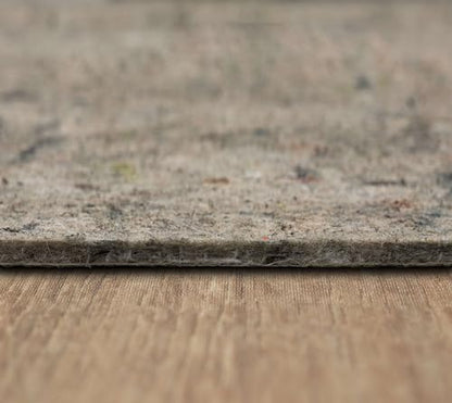 Mohawk Home Non Slip Rug Pad 8' 2" x 11' 8"- 1/4" Thick Felt + Latex Rubber Gripper - Dual Surface Cushion for Hardwood, Carpet, Tile Floors, Made in USA - size: 8'2" x 11'8" (Rectangular), style: 1/4 Inch Dual Surface Rug Pad