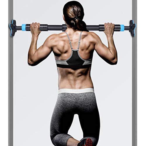 Hanging Horizontal Bar, No Screws Doorway-Adjustable Chin Up Bar, Corridor Upper Body Workout Bar, 85-115CM, Load 300KG