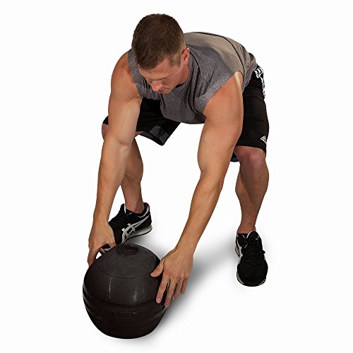 Body-Solid (BSTHB Dead Weight Slam Balls, Sand Fill Weighted Ball for Strength & Conditioning Training, Weights Loss, Wall Ball Workouts, Versatile Fitness Exercise Equipment
