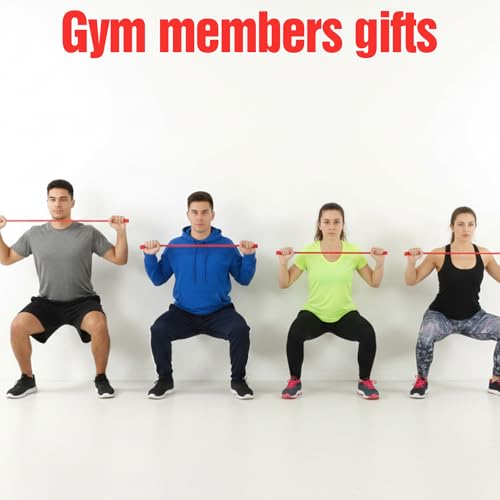 16 Pcs Long Resistance Bands for Power Loop Bands Assisted Pull-Ups, Resistance Bands Bulk Set with Red Style TPE Loops for Strength Training, Physical Therapy Home Gym(82 Inch 13-35 lbs)