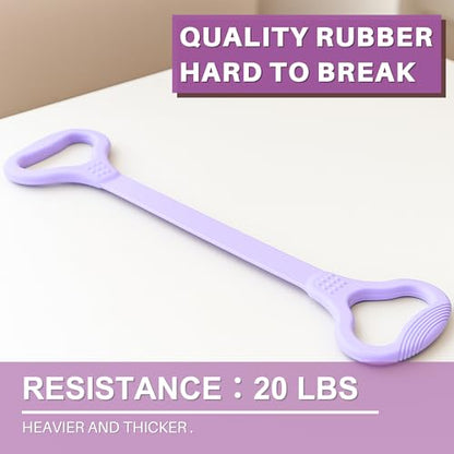 Figure 8 Resistance Band, Fitness Elastic Rope, Execrise Workout for Arm, Back, Chest and Shoulder, Yoga, Pilates, Stretching, Physical Therapy Equipment