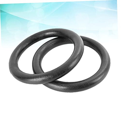 BESPORTBLE Fitness Hanging Ring Set Adjustable Gymnastic Rings for Strength Training Full Body Workouts and Home Gym Exercises