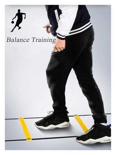 Agility Ladder, Speed Ladder, Balance Training Agility Ladder, Home Fitness Kit, for Personal Speed Sports Drills