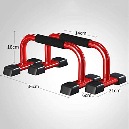 Pushup Bars Handles Set, Push Up Stand with Cushioned Foam Grip and Non-Slip Rubber Base Home Workout Equipment