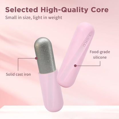Dumbbell Set, Hand Weights For Women, 2.2lb Dumbbells Set of 2, Exercise & Fitness Dumbbells, Dumbbell Set for Walking, Yoga, Dance, Barre, Pilates, Cardio, Aerobics - color: PINK