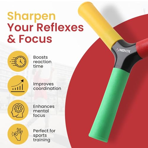 | Hand Eye Coordination & Reaction Speed Training Tool - Improve Reflex, Agility, and Focus for Sports, Exercise, and Fun for All Ages with Pakage