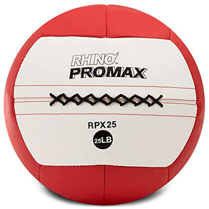 Champion Sports Rhino Promax Wall Balls - Soft Shell Non-Slip Grip for Weightlifting, Plyometrics, Cross Training, & Home Gym