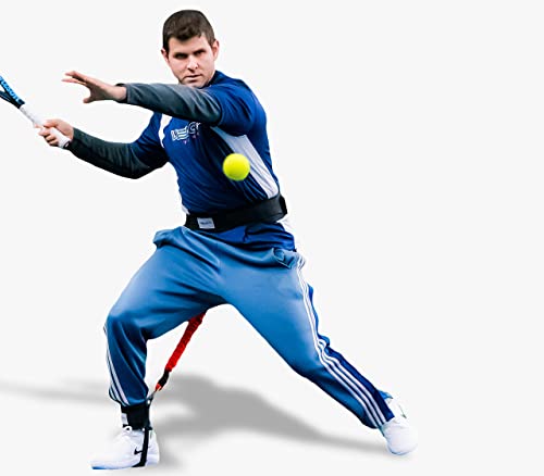 VPX Tennis Swing Trainer Increases Power, Exit Ball Velocity, Shot Accuracy, & Serve Speed, Improves Forehand, Backhand, Slice, & Compression Racket Torque, For Men, Women, Boys, Girls, & Kids