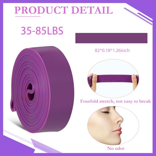16 Pcs Resistance Bands Pull up Assistance Bands Exercise Workout for Working Out Muscle Training Therapy Muscle Training Men and Women