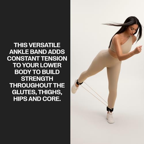 Pvolve Ankle Workout Bands- Home Gym Fitness Equipment to Exercise The Lower Body and Sculpt & Tone Legs, Glutes, and Core