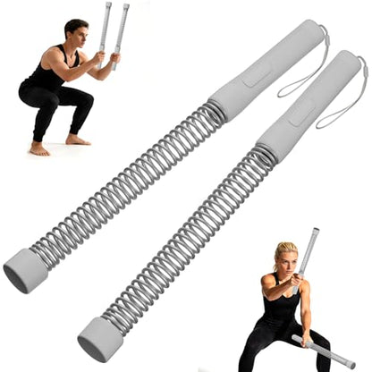 Cordless Ropeless Battle Ropes for Home Gym – Portable Weighted Workout Rope for HIIT, Cardio & Strength Training, Low-Impact Full Body Exercise Equipment for Men & Women