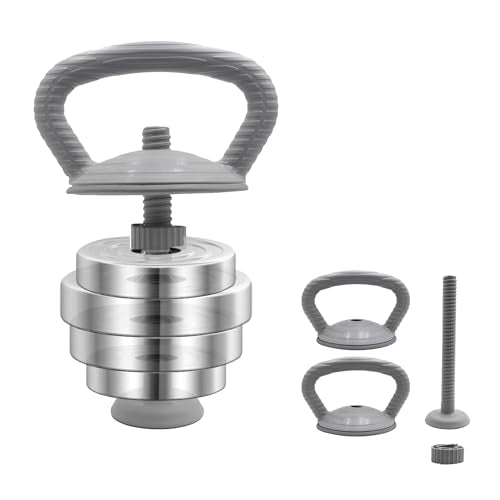 PHOEROS Adjustable Dumbbell Set - 44/66/88 LBS weights set, Dumbbell Barbell 3 in 1, Steel Dumbbells Pair with Connecting Rod for Adults Women Men Fitness Workout, Home Gym Exercise Training Equipment