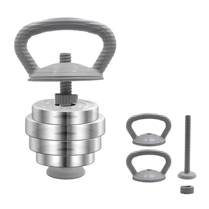 PHOEROS Adjustable Dumbbell Set - 44/66/88 LBS weights set, Dumbbell Barbell 3 in 1, Steel Dumbbells Pair with Connecting Rod for Adults Women Men Fitness Workout, Home Gym Exercise Training Equipment