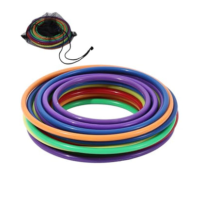 24 Pcs Multicolor Ring Toss Game Agility Training Rings