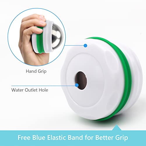 Cold Massage Roller Ball, Cold Therapy Relief, Free Rolling Removable Gel Ball Deep Tissue Massage Pain Relief, Great Tool for Back/Neck Pain, Muscles Recovery and Inflammation