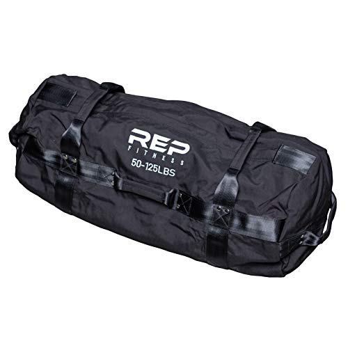 REP Fitness Sandbags - Heavy Duty Workout Sandbags for Training, Cross-Training Workouts, Fitness, Exercise and Military Conditioning - Multiple Sizes and Colors - color: Large-Black