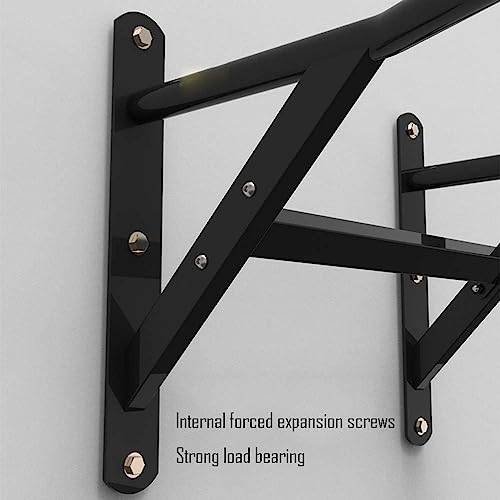 Strength Training Pull-UP Bars, Wall Mounted Pull Up Bar, Heavy Duty Chin Up Bar Wall Mount, Suitable for Home Gym Indoor Outdoor, Max Weight 660 LBS