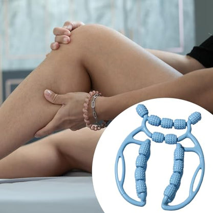 Relax Roller Leg Massage Tools Muscle Relaxer Massage Rollers for Calf, Blue