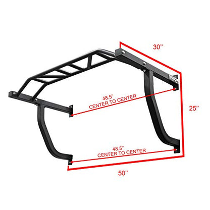 Valor Fitness CHN-3 Straight & CHN-UP Multi Grip Wall Mounted Pullup/Chin Up Bars for Home Gym Exercise and Workout - color: Multi