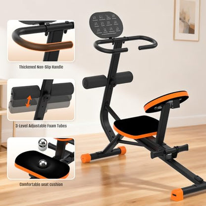 Stretching Machine for Full Body Flexibility, Back Stretching Machine, Quiet Home Gym Stretch Machine for Lumbar Stretching, Rehab, Posture Correction, 220LB Capacity