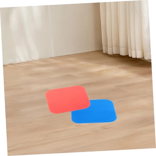 5pcs Non- Soccer Training Discs High Visibility Flat Markers for Step Training Robust Agility Dots for Gym Classes and Sports Drills